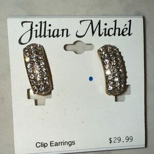 Jillian Michel Gold and Silver Clip Earrings